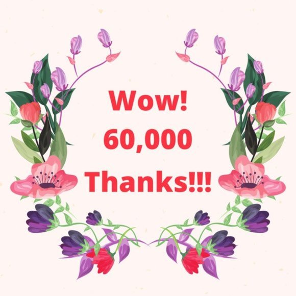 Jewelry - Thank You So Much! Over 60,000 Followers Now! 1/12/23